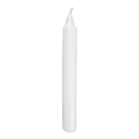 Angel bell candle set white