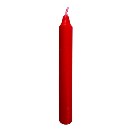 Angel bell candle set red