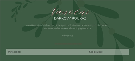 Gift voucher | Choose a value of 500-5000 CZK