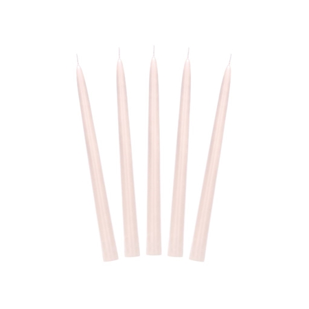 Set of nude cone candles