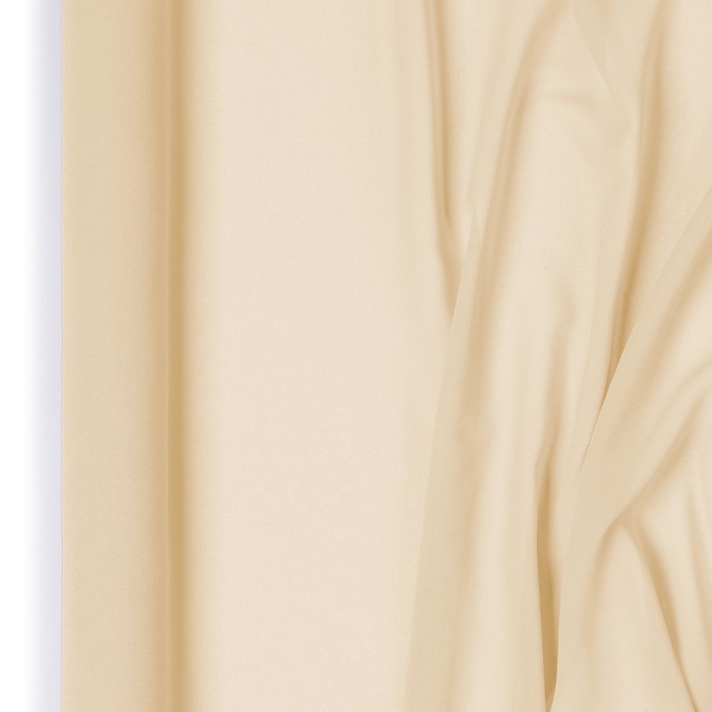 Chiffon runner in cream colour