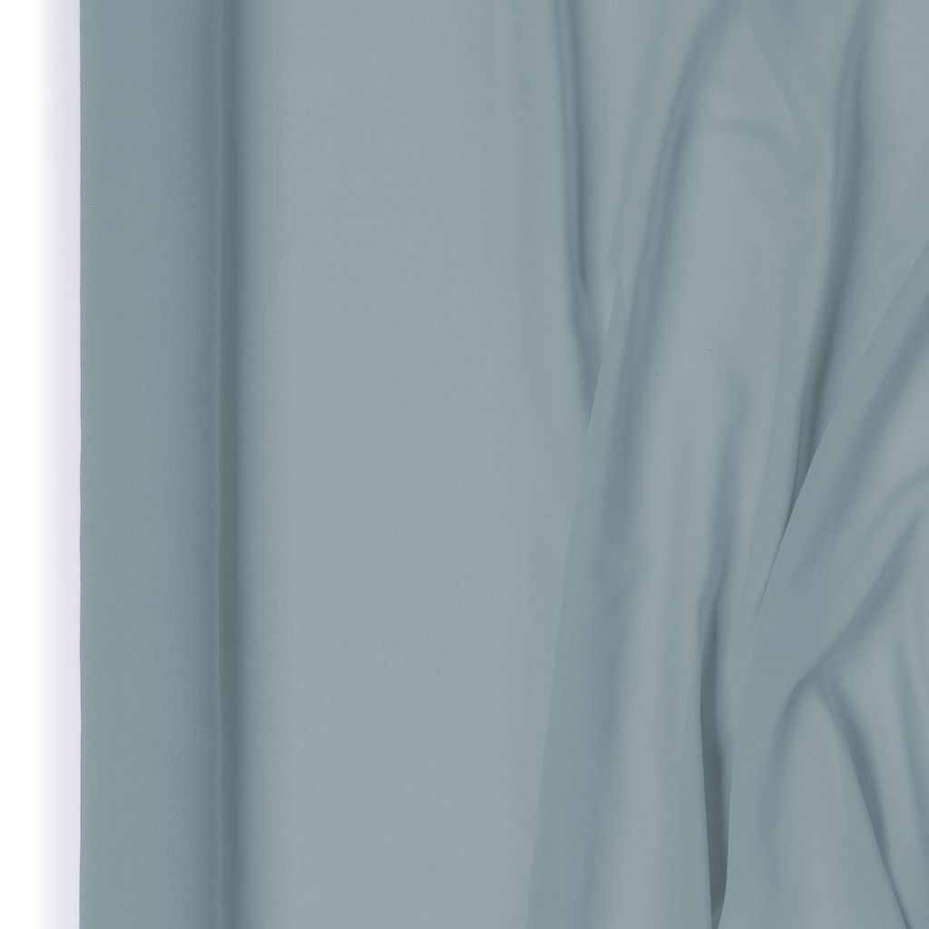 Chiffon runner in ash blue
