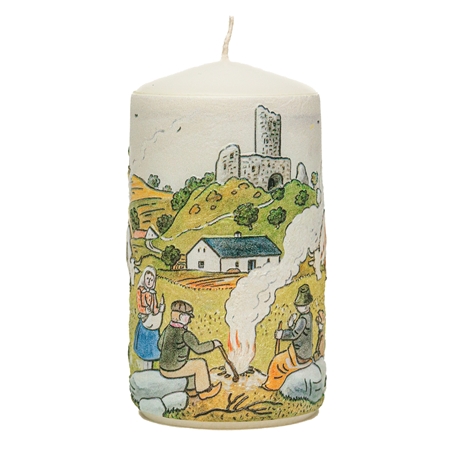 Candle with an 
