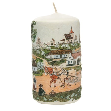 Candle with a 