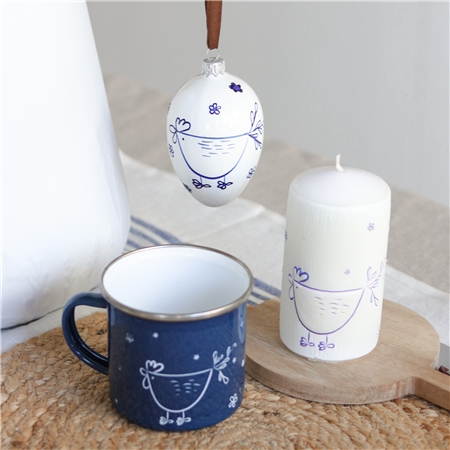 Easter set Blueprint with hen