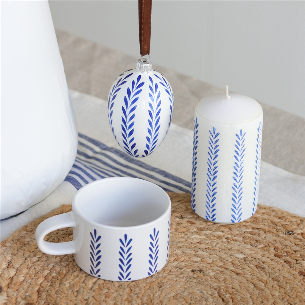 Easter set Blueprint with leaf decoration