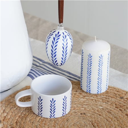 Easter set Blueprint with leaf decoration
