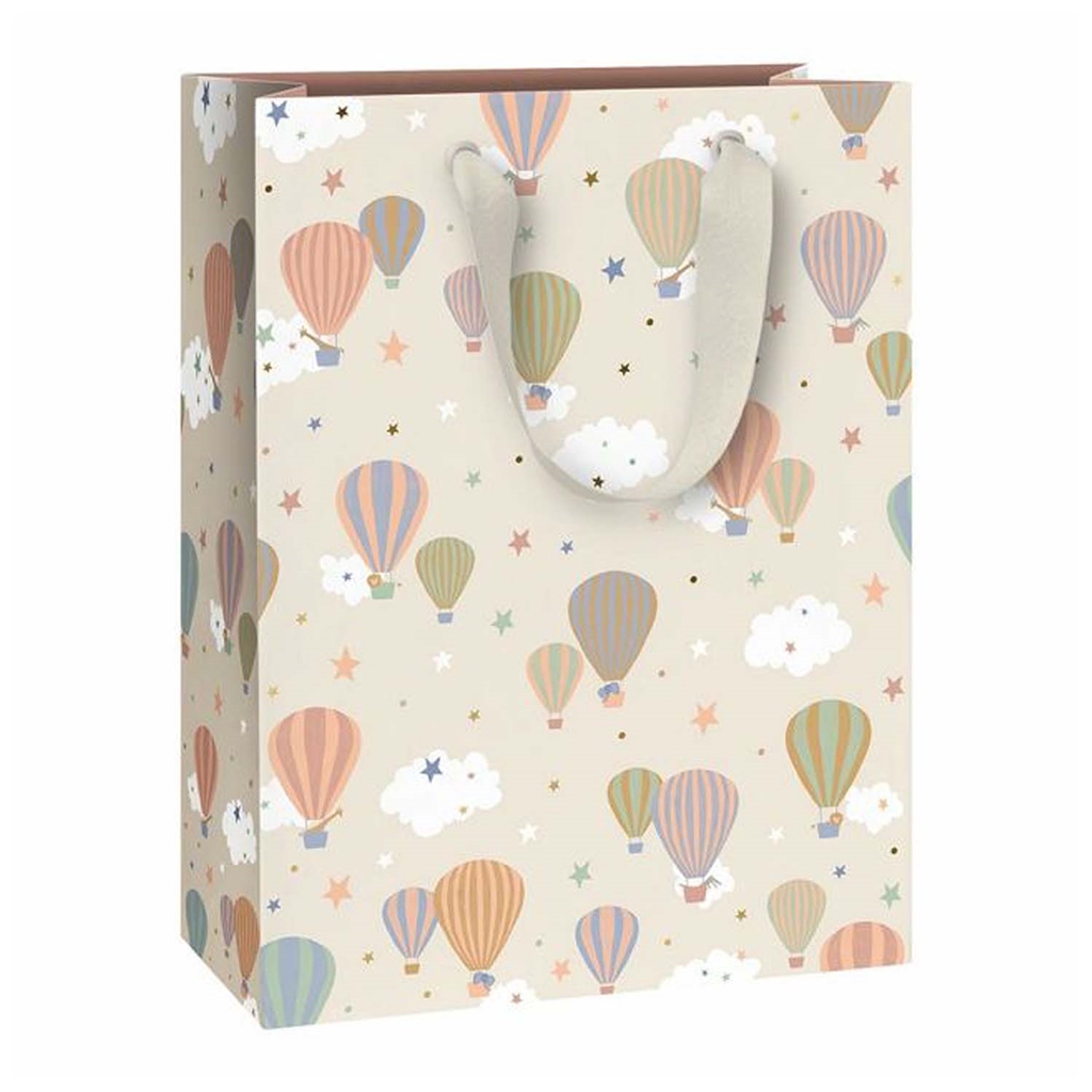 Gift bag with balloons
