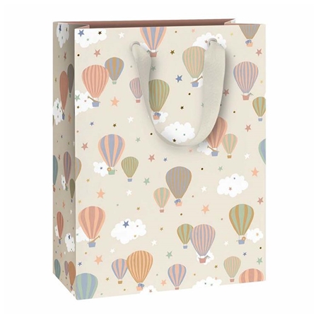 Gift bag with balloons