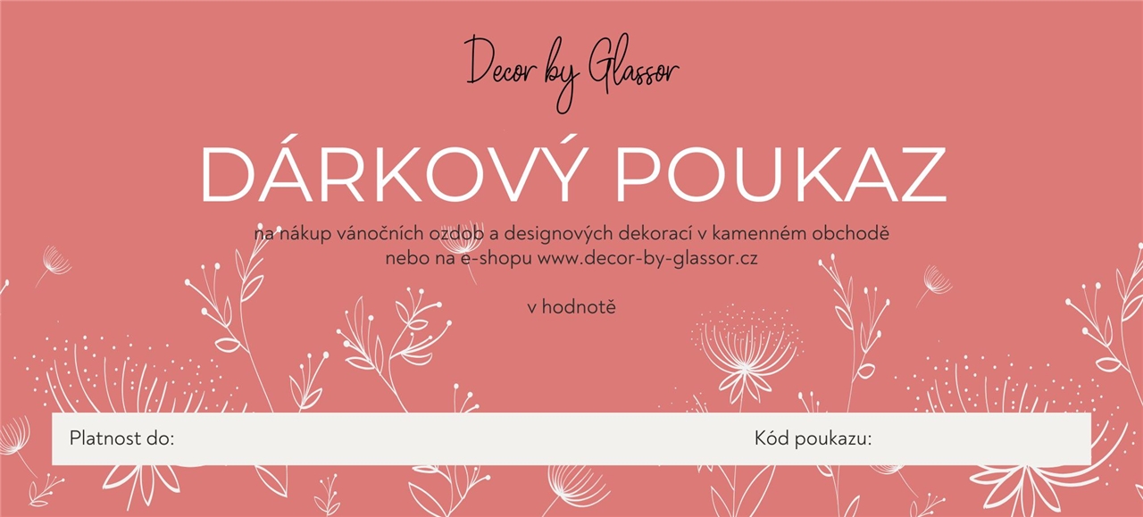 Gift voucher | Choose a value of 500-5000 CZK