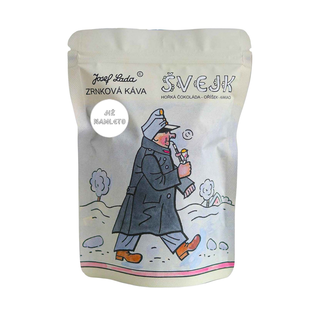 Roasted ground coffee Josef Lada - Švejk