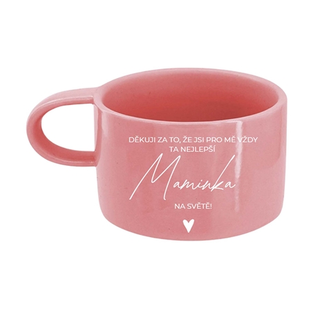 Pink mug 