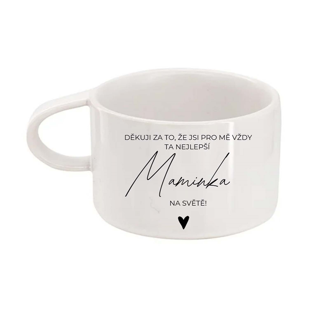 White mug "The best mommy in the world"