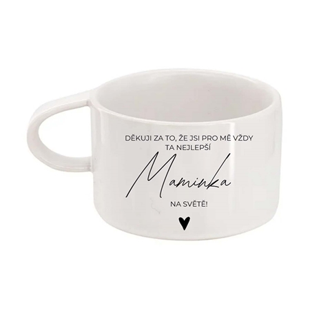 White mug 