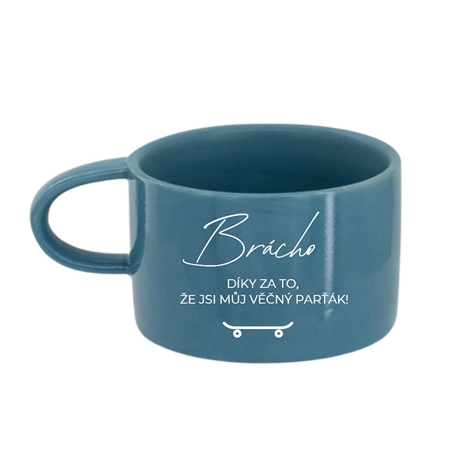 Blue mug: 