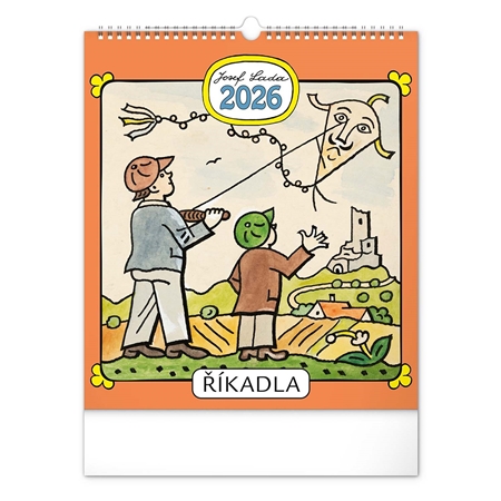 Fairy tale wall calendar