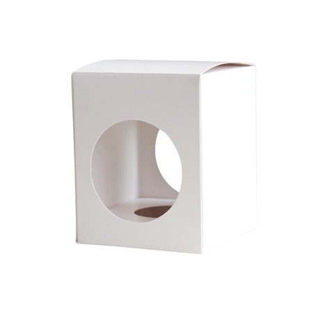 Gift box with windows