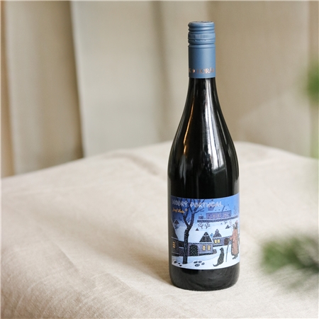 Blue Portuguese red wine - Licensed collection Josef Lada
