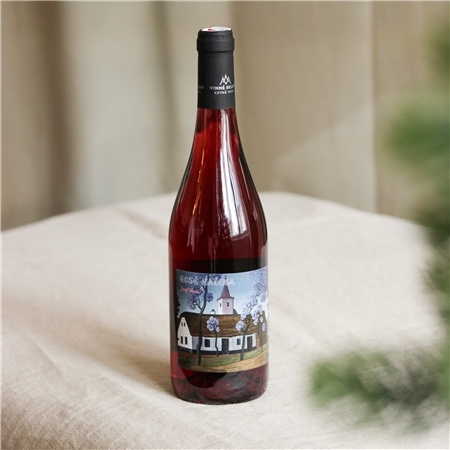 Rosé Kačina rosé wine - Licensed collection Josef Lada