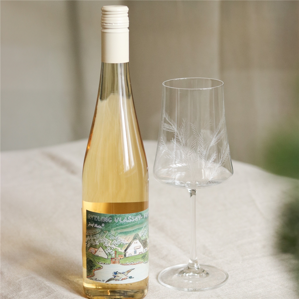 Riesling walrus frizzante - Licensed collection Josef Lada