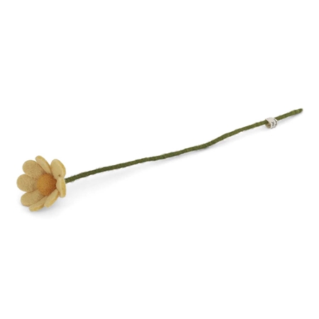 Felt flower anemone light yellow
