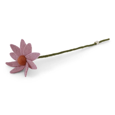 Felt flower beauty light pink