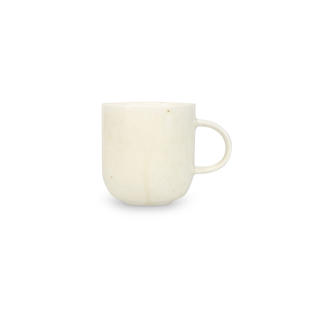 Structured mug with fine glaze 330ml