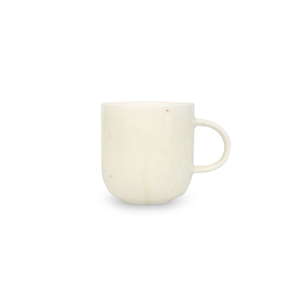 Structured mug with fine glaze 330ml