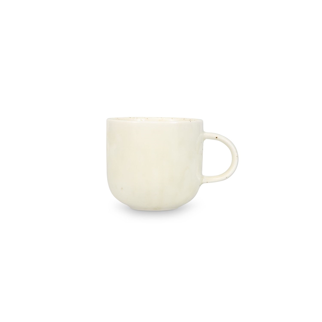 Textured cup with fine glaze 240ml
