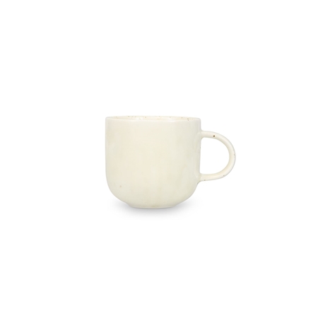 Textured cup with fine glaze 240ml