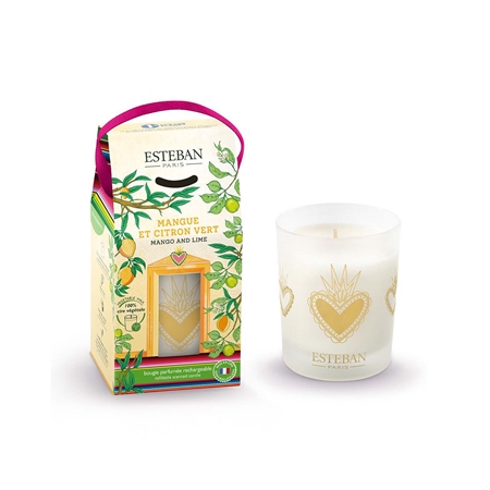Scented candle Mango and Lime