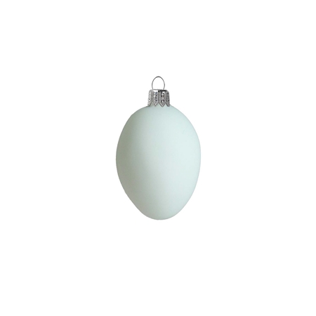 Easter egg in pastel green