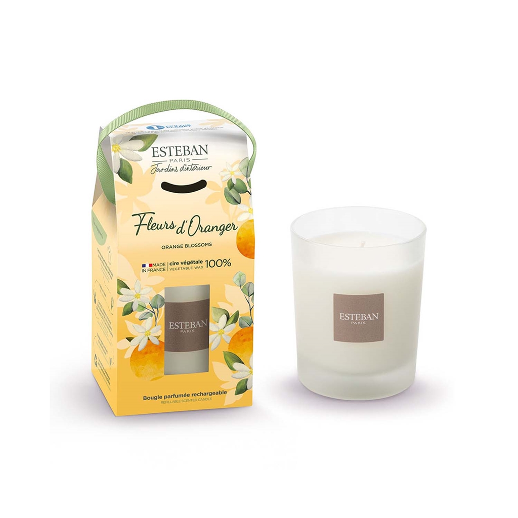 Orange Blossoms scented candle