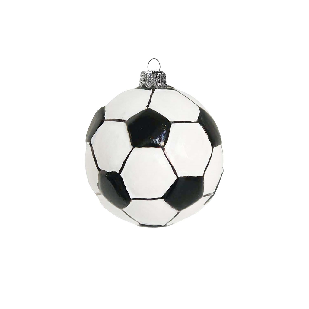 Glass football small