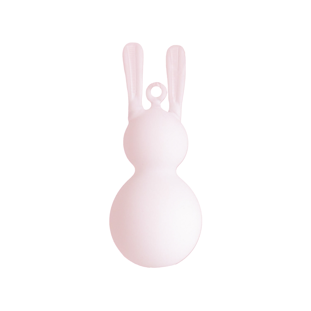 Bunny in pink matt colour