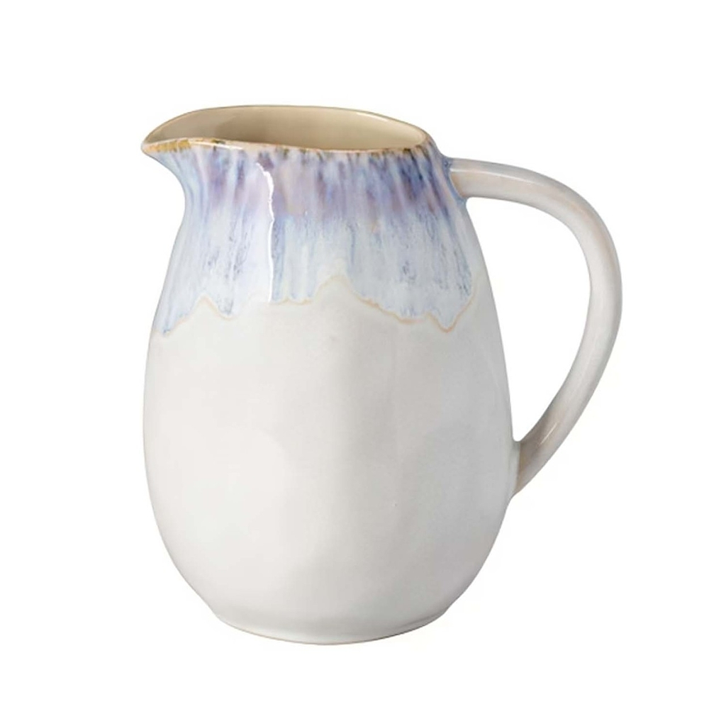 Pitcher with dripping glaze