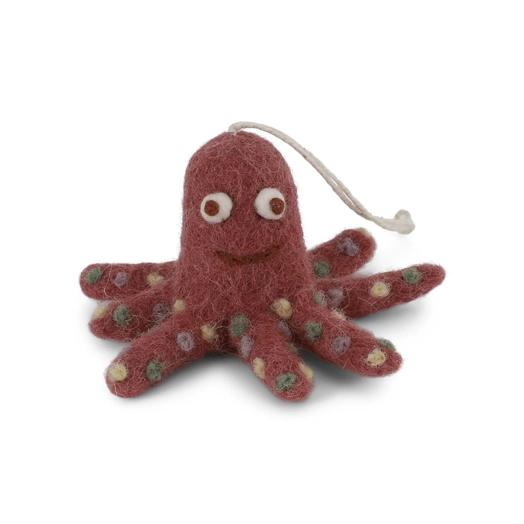 Felt octopus