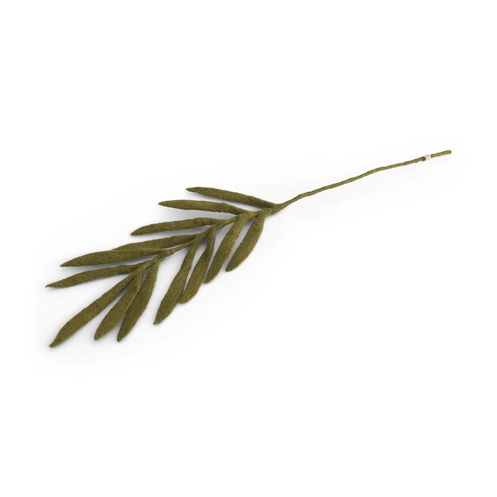 Felt palm leaf