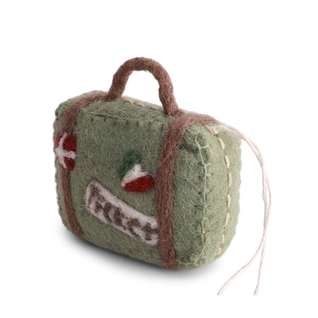 Felt case with embroidery