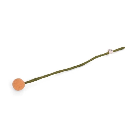 Felt flower in peach