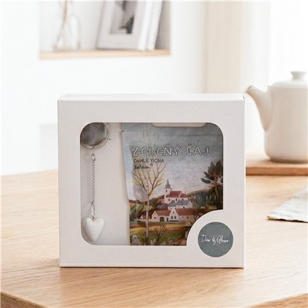 Gift set with green tea Josef Lada