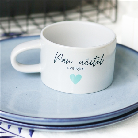 Ceramic mug with 