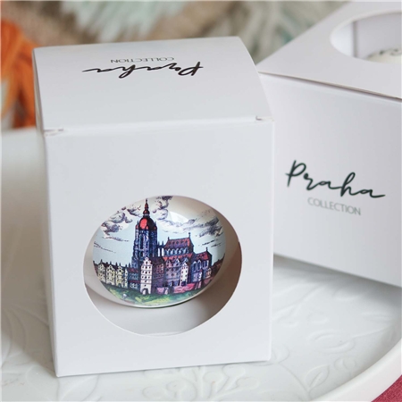 Glass Christmas Ornament: Prague – Prague Castle | Version II