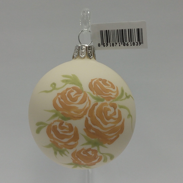 Bauble with orange blossoms